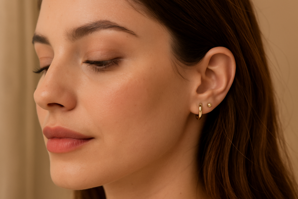 Brincos-Segundo-Furo-de-Ouro-18k-Ideais-para-Quem-Tem-Pele-Sensível