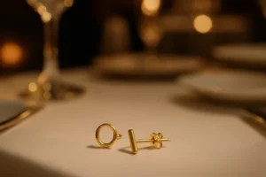 Inspirações de Brincos em Ouro 18k Segundo Furo Para Jantares Elegantes