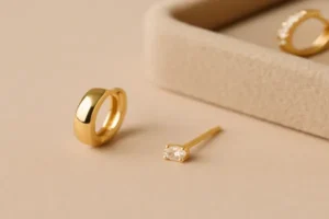 Inspirações com Brincos Ouro 18k de Segundo furo para Presente Delicado